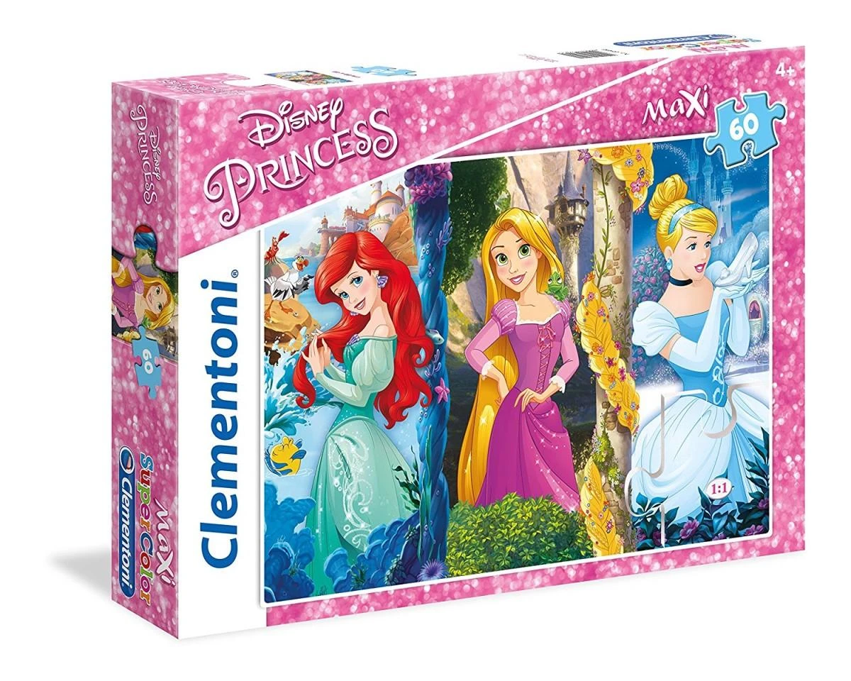 Clementoni Dėlionė 60 vnt. - Disney Princesės