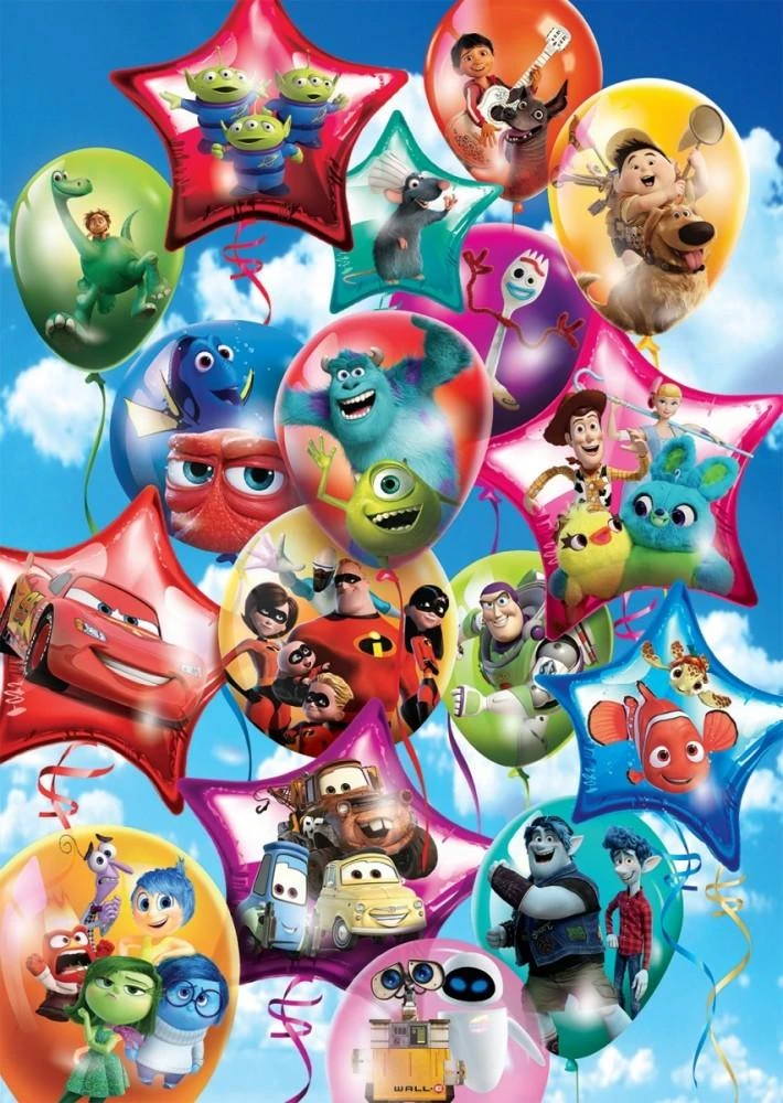 Clementoni Dėlionė 24 vnt. - Pixar vakarėlis