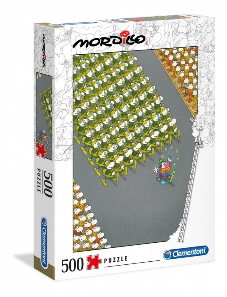 Clementoni Dėlionė 500 vnt. - MORDILLO