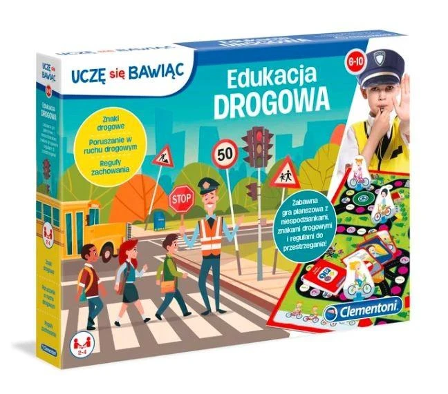 „Clementoni“ – žaismingai mokomės kelių eismo švietimo srityje