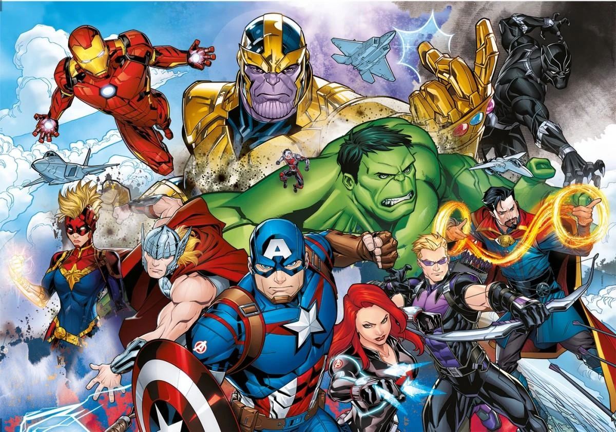 Clementoni Dėlionė 104 vnt. - Keršytojai "Avengers"