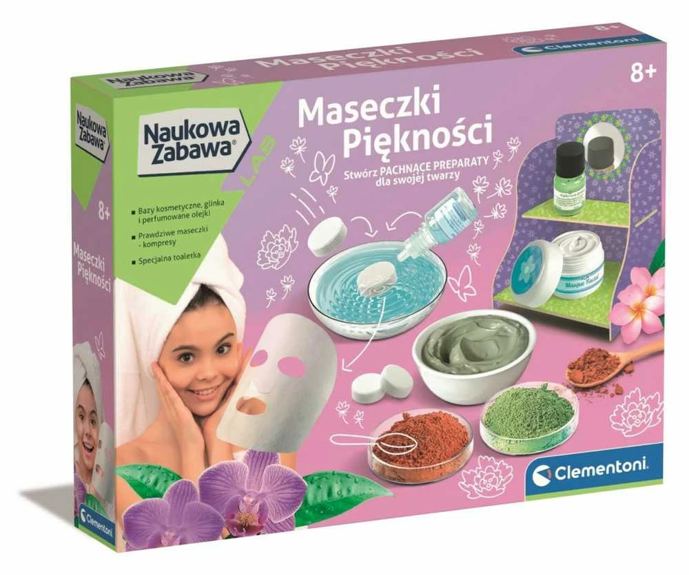 Grožio kaukių rinkinys vaikams Clementoni 50901