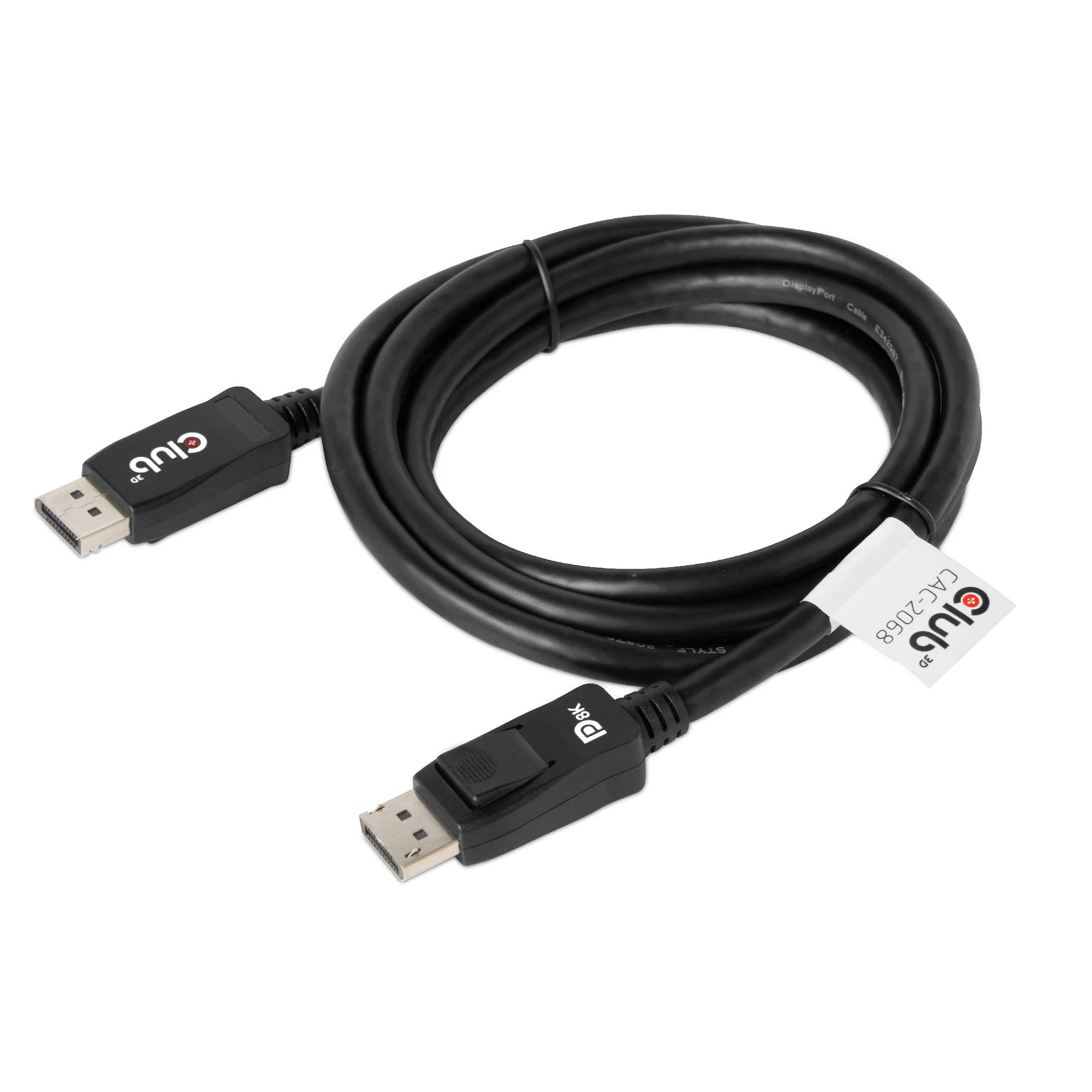 Club 3D CLUB3D DisplayPort 1.4 HBR3 kabelis 2m/6.56ft M/M 8K60Hz