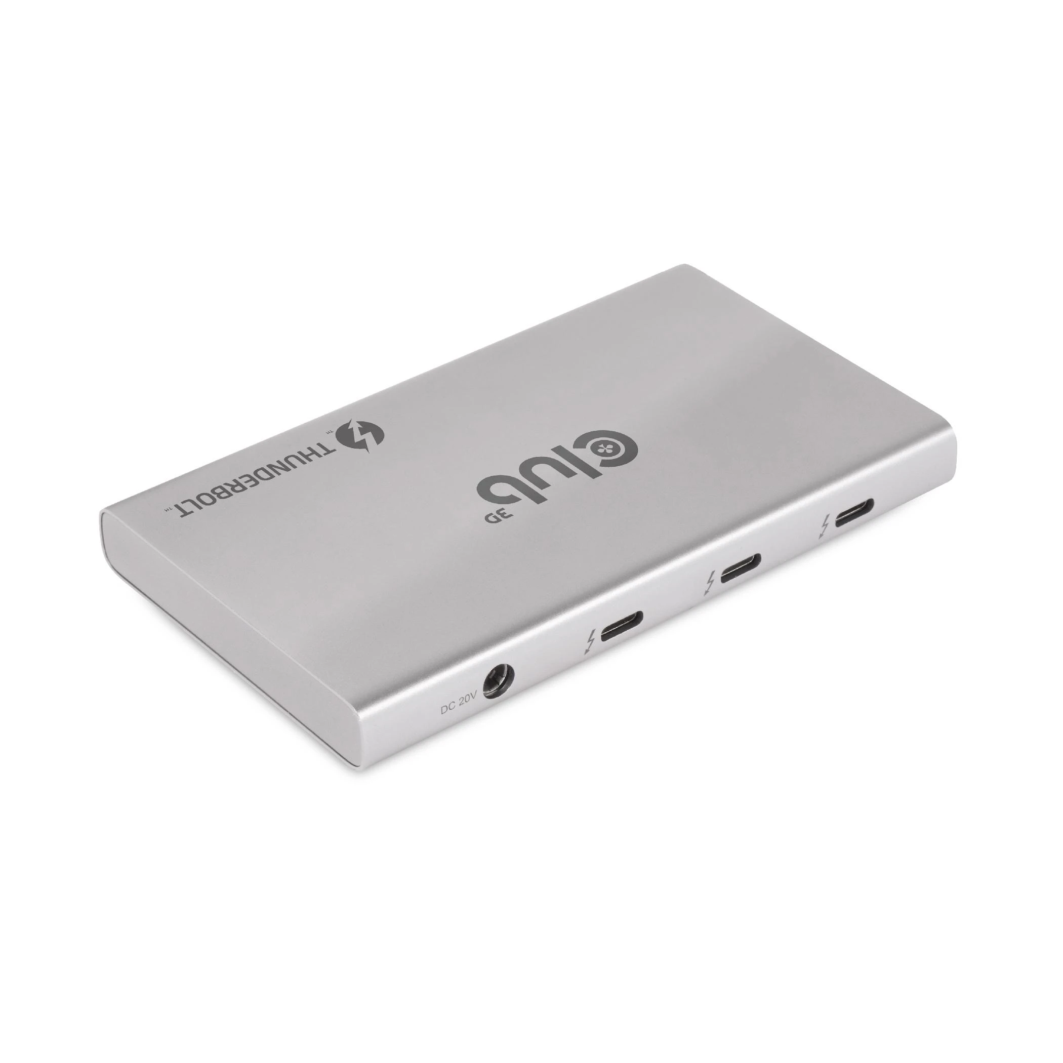 Club 3D Thunderbolt 4 stotelė su USB-C prievadais