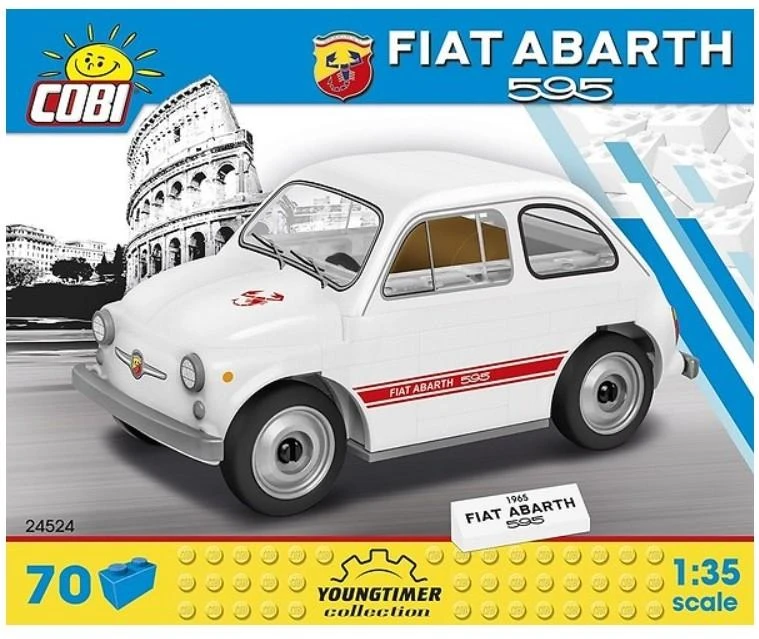 Cobi Youngtimer Collection 1965 Fiat Abarth 595 (24524)