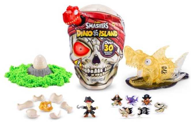 Cobi Rinkinys figurek czaszka gigant smashers dino island