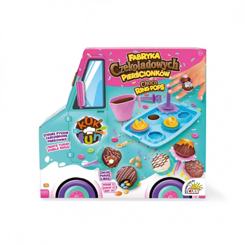 Cobi Kuk Fun šokolado žiedų gamykla