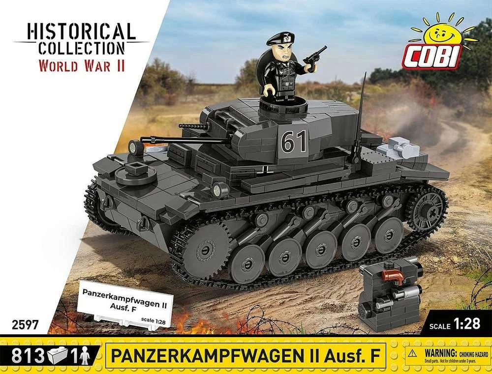 Cobi Panzerkampfwagen II tankų blokai 813 blokų