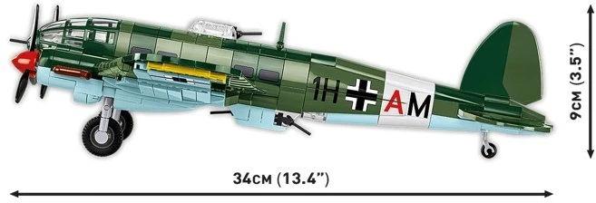 Cobi Klocki „Heinkel he 111 h-22“ su v1 skraidančia bomba, 927 dalys