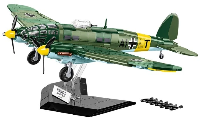 Cobi Klocki „Heinkel he 111 h-3“ 788 dalių statybiniai kaladėlės