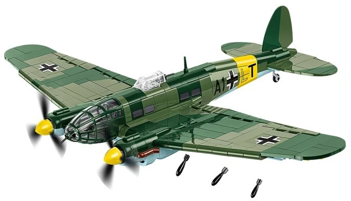 Cobi Klocki „Heinkel he 111 h-3“ 788 dalių statybiniai kaladėlės