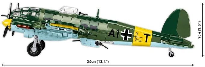Cobi Klocki „Heinkel he 111 h-3“ 788 dalių statybiniai kaladėlės