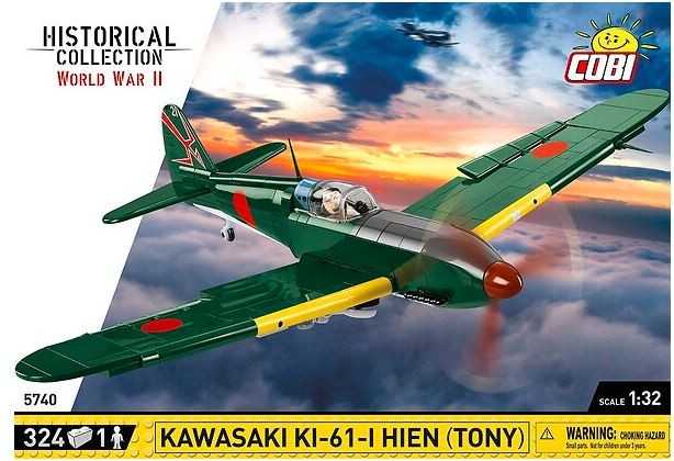 Klocki istorinė kolekcija wwii kawasaki ki-61-i hien (tony) 324k