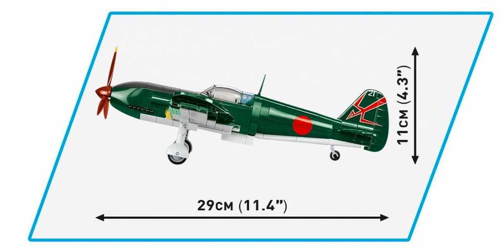 Klocki istorinė kolekcija wwii kawasaki ki-61-i hien (tony) 324k