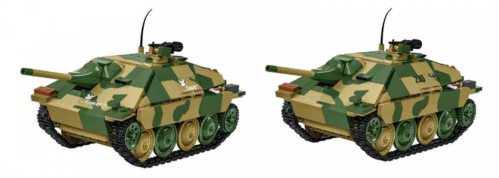 Cobi „Jagdpanzer 38(t) Chwat“ – 731 kaladėlių konstruktorius