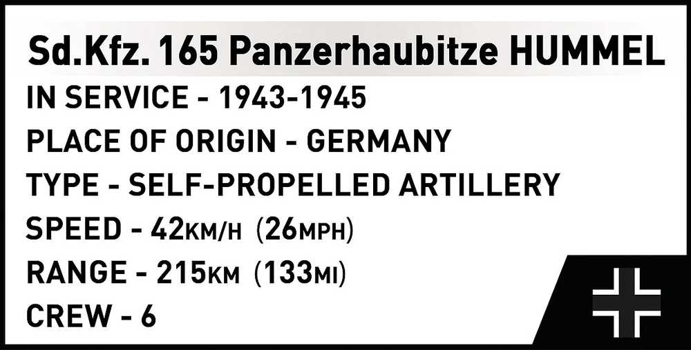 Cobi Klocki Panzehaubitze hummel blokeliai 1118 blokelių