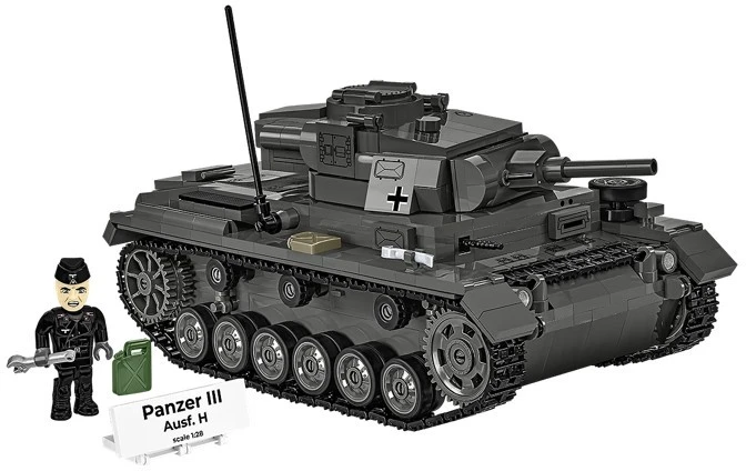 Cobi Klocki Panzer III Ausf.H blokai 963 vnt