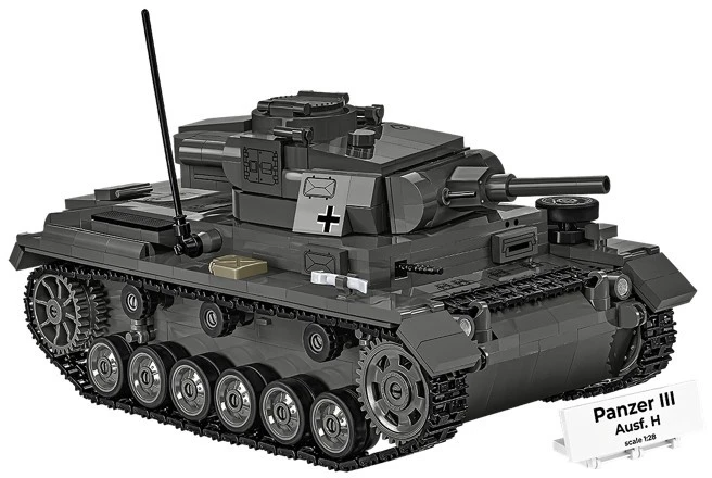 Cobi Klocki Panzer III Ausf.H blokai 963 vnt