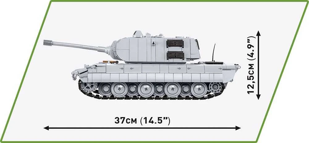 COBI - Konstruktorius Panzerkampfwagen E-100, 1/28, 2572