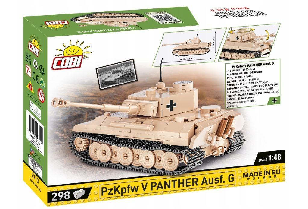 Konstruktorius Cobi PzKpfw V Pantera Ausf. G, 298 d.