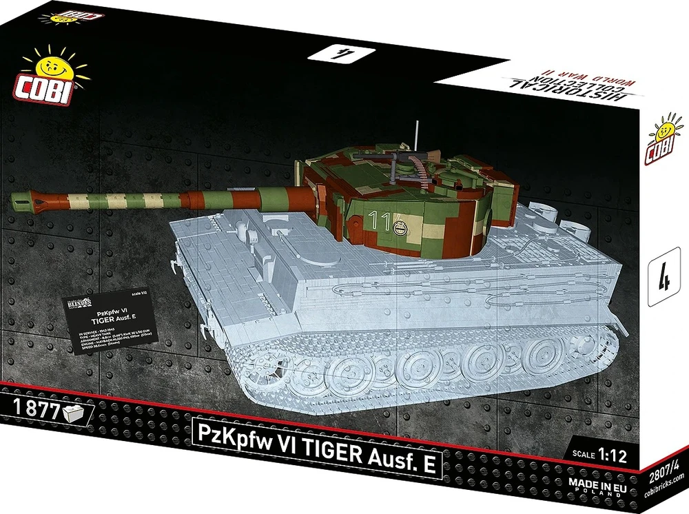 Cobi Panzerkampfwagen VI Tiger Ausf. E - Executive Edition (2807)
