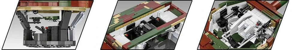 Cobi Panzerkampfwagen VI Tiger Ausf. E - Executive Edition (2807)