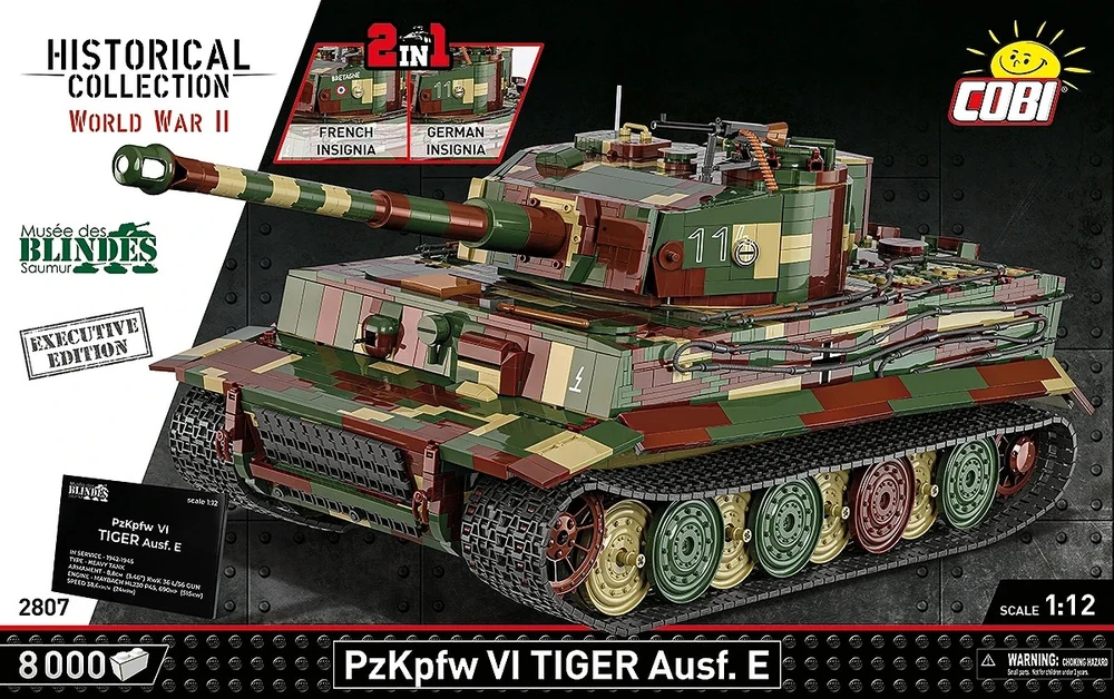 Cobi Panzerkampfwagen VI Tiger Ausf. E - Executive Edition (2807)