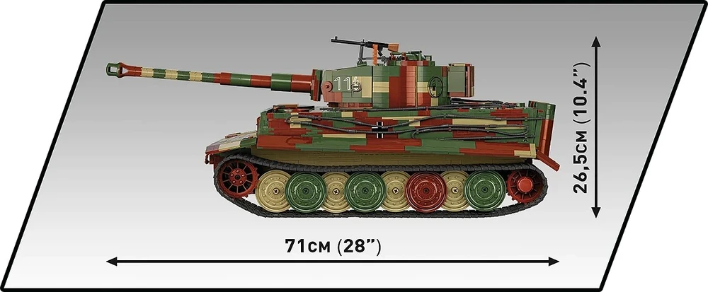 Cobi Panzerkampfwagen VI Tiger Ausf. E - Executive Edition (2807)