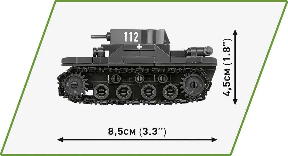 Cobi Klocki Renault R35 - Valentine IX - Panzer I