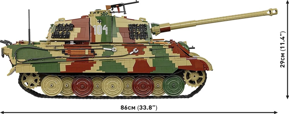 Cobi Tiger II Król tygrys (2808)