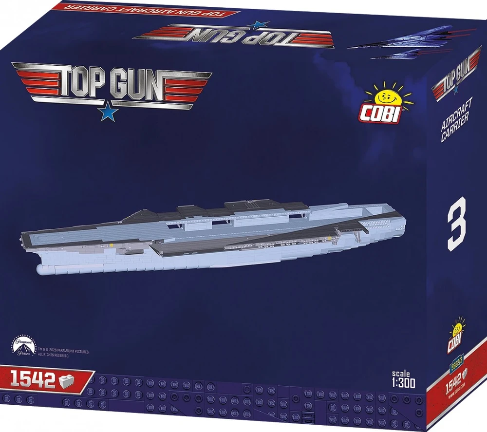 Lėktuvnešis Cobi Top Gun 1:300