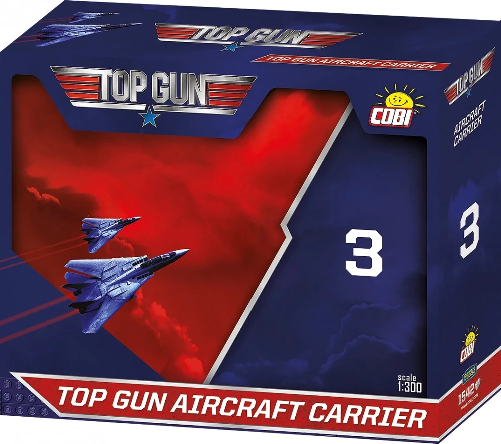 Lėktuvnešis Cobi Top Gun 1:300
