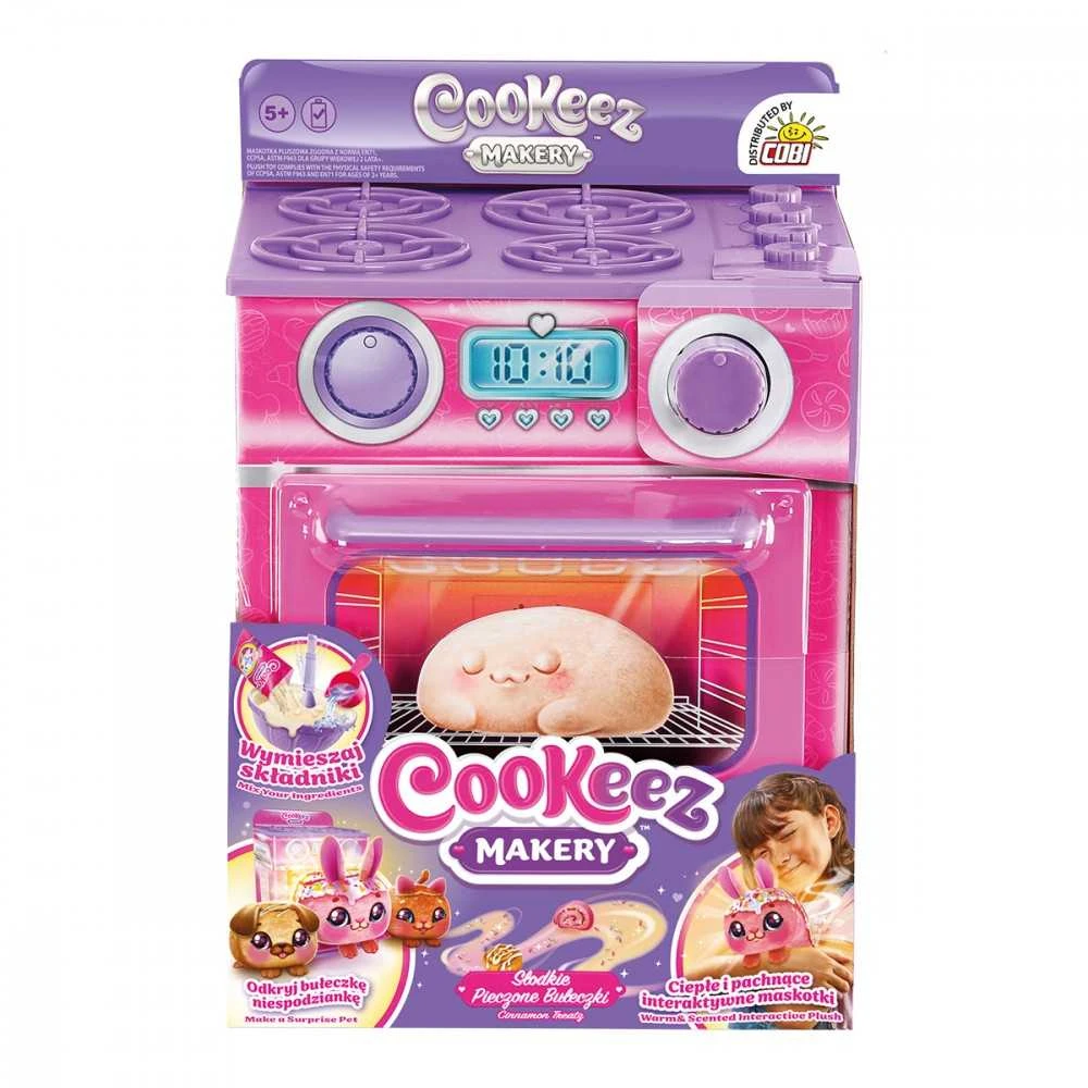 Cookeez Makery Interaktyvus žaidimų rinkinys - Orkaitė, Rožinės spalvos