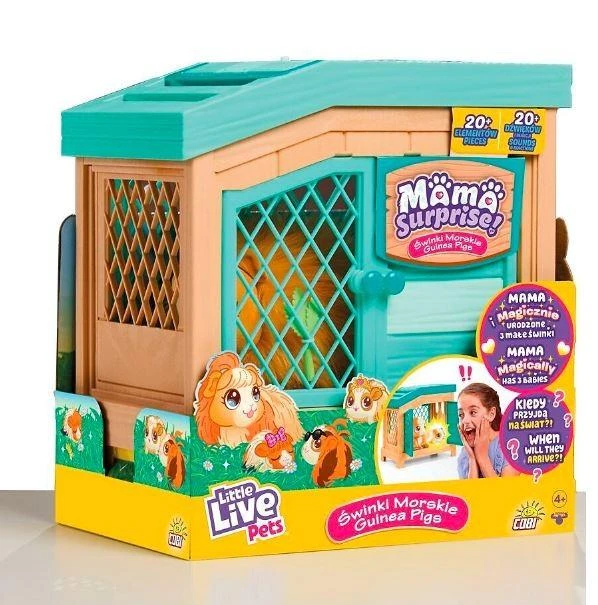 Moose Toys LITTLE LIVE PETS Mama Surprise Jūrų kiaulytė