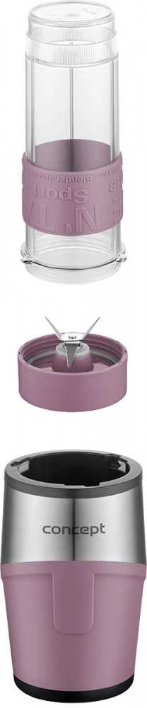Concept SM3483 plakiklis 570 L Tabletop plakiklis 500 W Rose, Nerūdijantis plienas