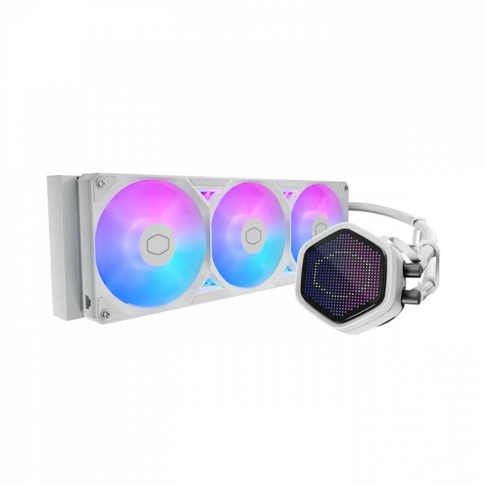 „Cooler Master“ vandens aušinimas „Masterliquid 360 Atmos II Pixel LED Balta“
