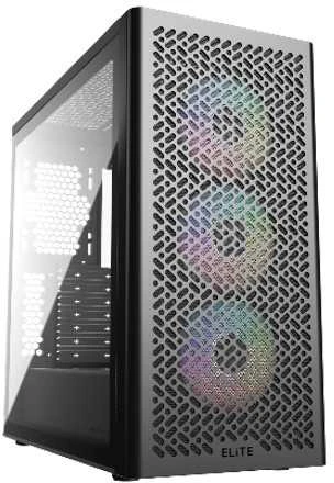 COL Cooler Master Elite 502 „Midi Tower“ Juoda