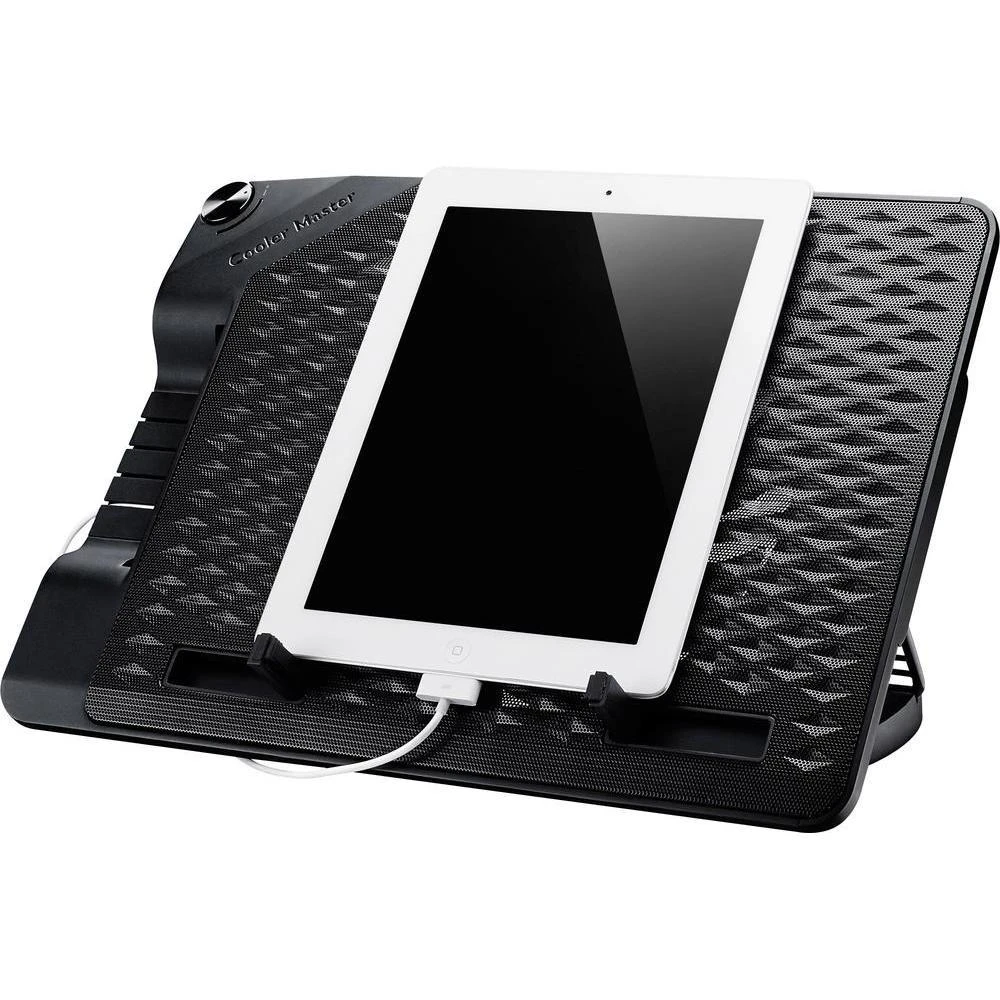 Cooler Master Notebook aušintuvas ERGOSTAND III R9-NBS-E32K-GP Juodas, 385x280x46,7-225,5 mm