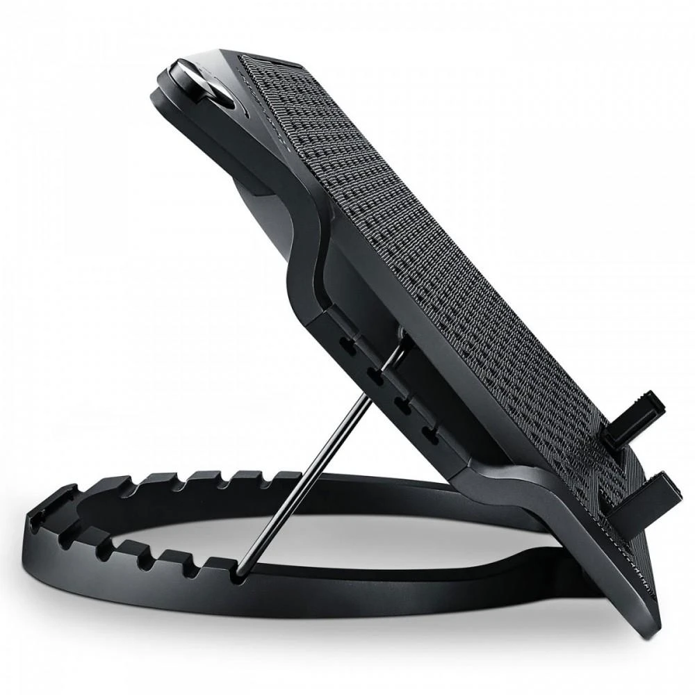 Cooler Master Notebook aušintuvas ERGOSTAND III R9-NBS-E32K-GP Juodas, 385x280x46,7-225,5 mm
