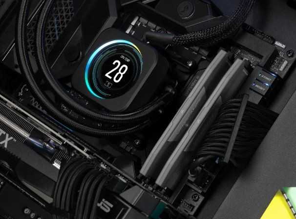 RAM Corsair Atmintis ddr5 vengeance 32gb/6000 (2*16gb) cl30 amd expo ir intel xmp