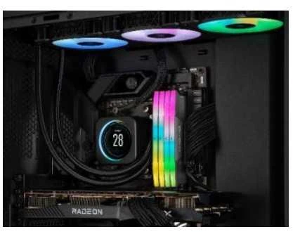 RAM „Corsair Vengeance RGB 16GB“ [2x8GB 6000MHZ CL36 DIMM] atmintis