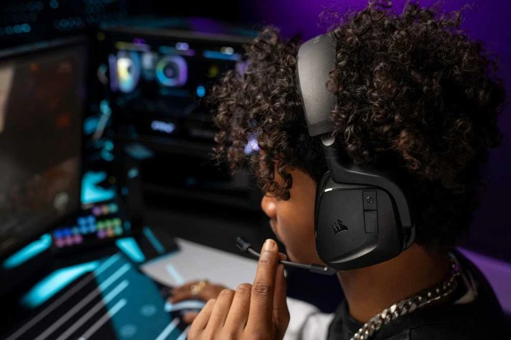 CORSAIR VOID WIRELESS v2 Ausinės Žaidimams Carbon