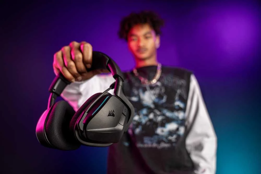 CORSAIR VOID WIRELESS v2 Ausinės Žaidimams Carbon