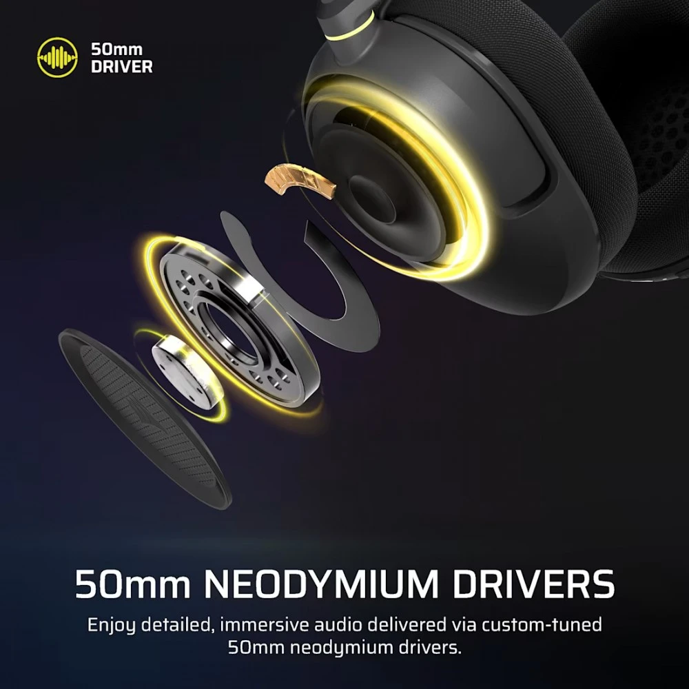 CORSAIR HS35 v3 Ausinės Carbon