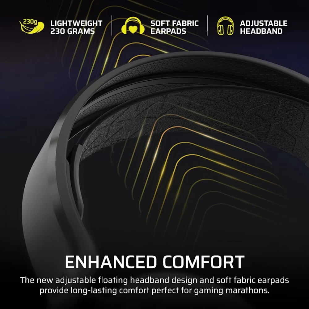 CORSAIR HS35 v3 Ausinės Carbon