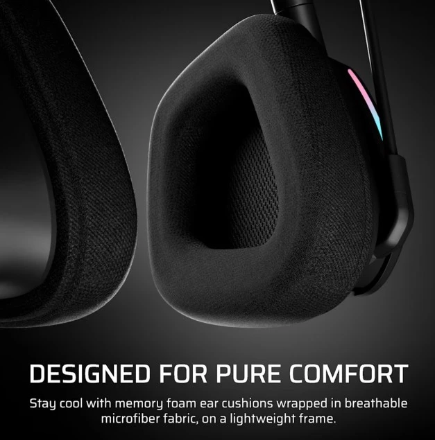 Corsair Corsair Gaming Void Max v2 Belaidės Ausinės Žaidimams – Carbon