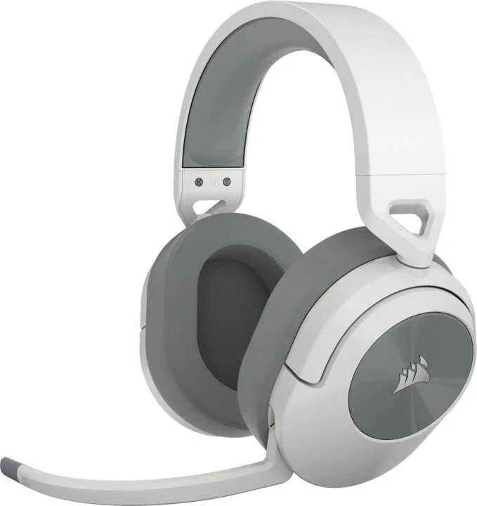 Corsair HS55 žaidimų ausinės, belaidės, Baltos