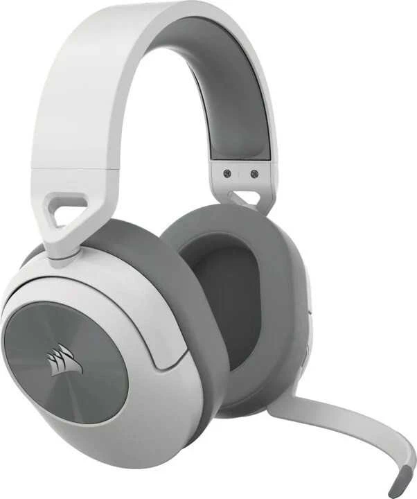 Corsair HS55 žaidimų ausinės, belaidės, Baltos