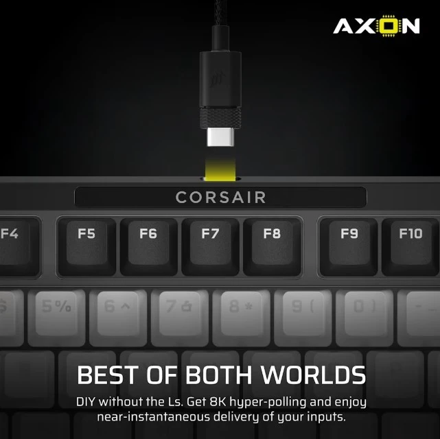 Klaviatūra žaidimams Corsair MAKR PRO 75 CARBON MGX V2