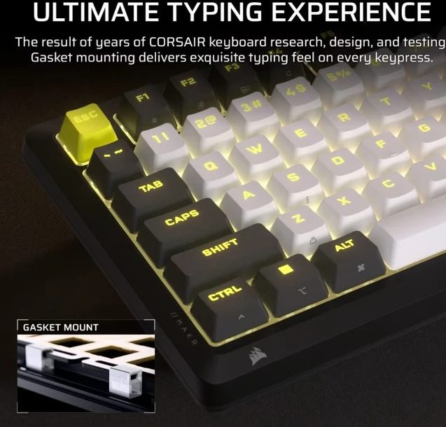 Klaviatūra žaidimams Corsair MAKR PRO 75 CARBON MGX V2